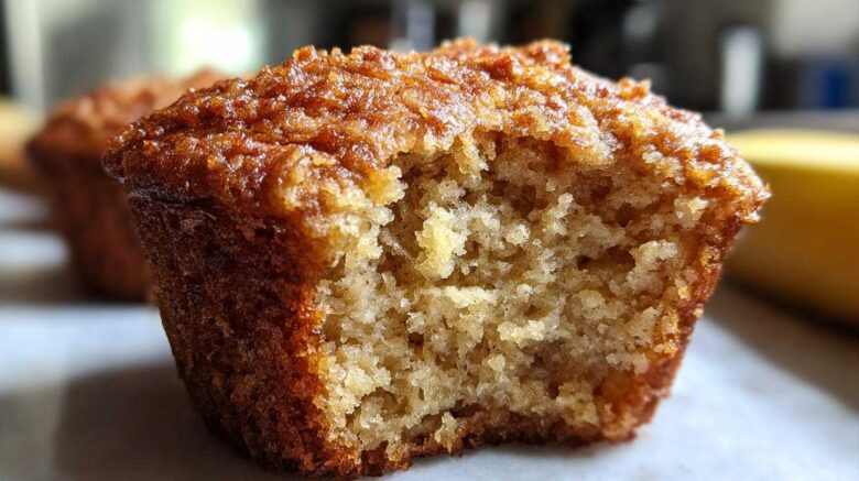 Classic banana muffins