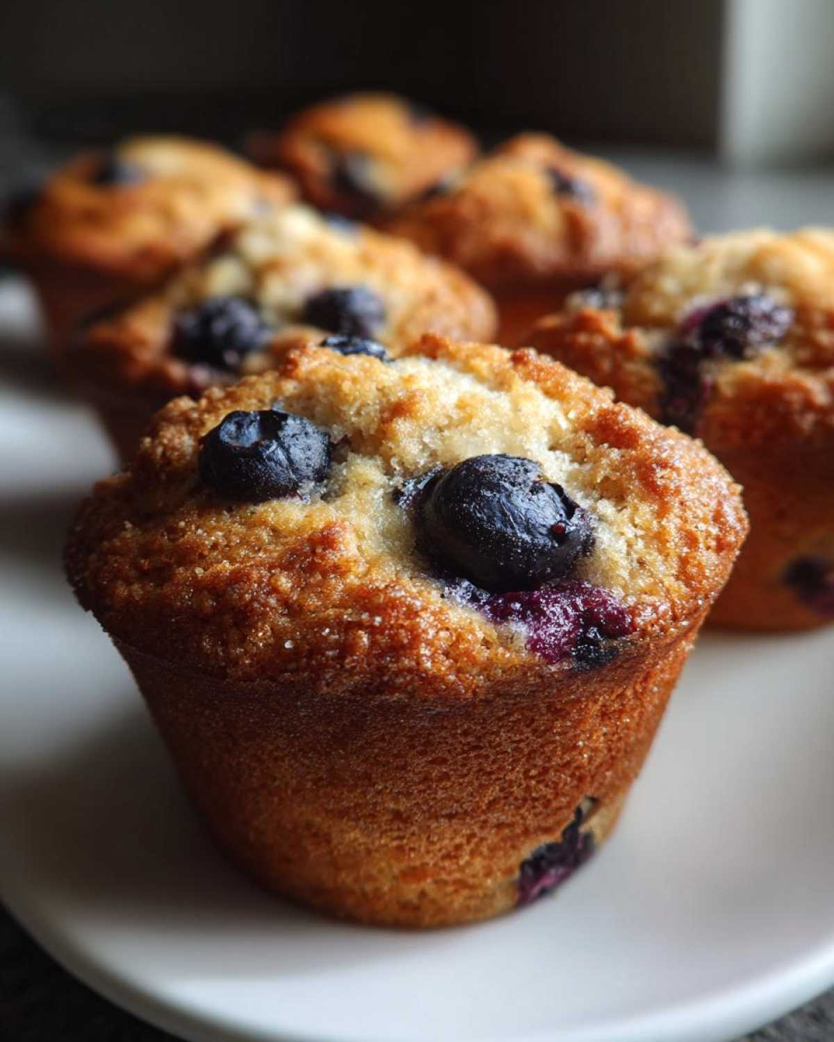 Classic blueberry muffins - detail 2
