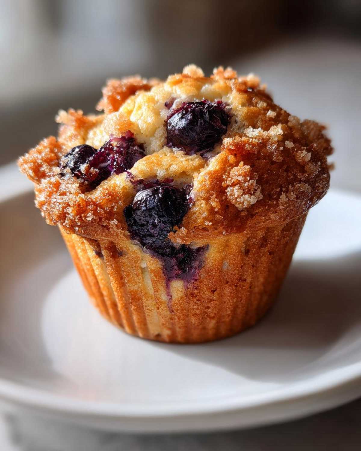 Classic blueberry muffins - detail 4