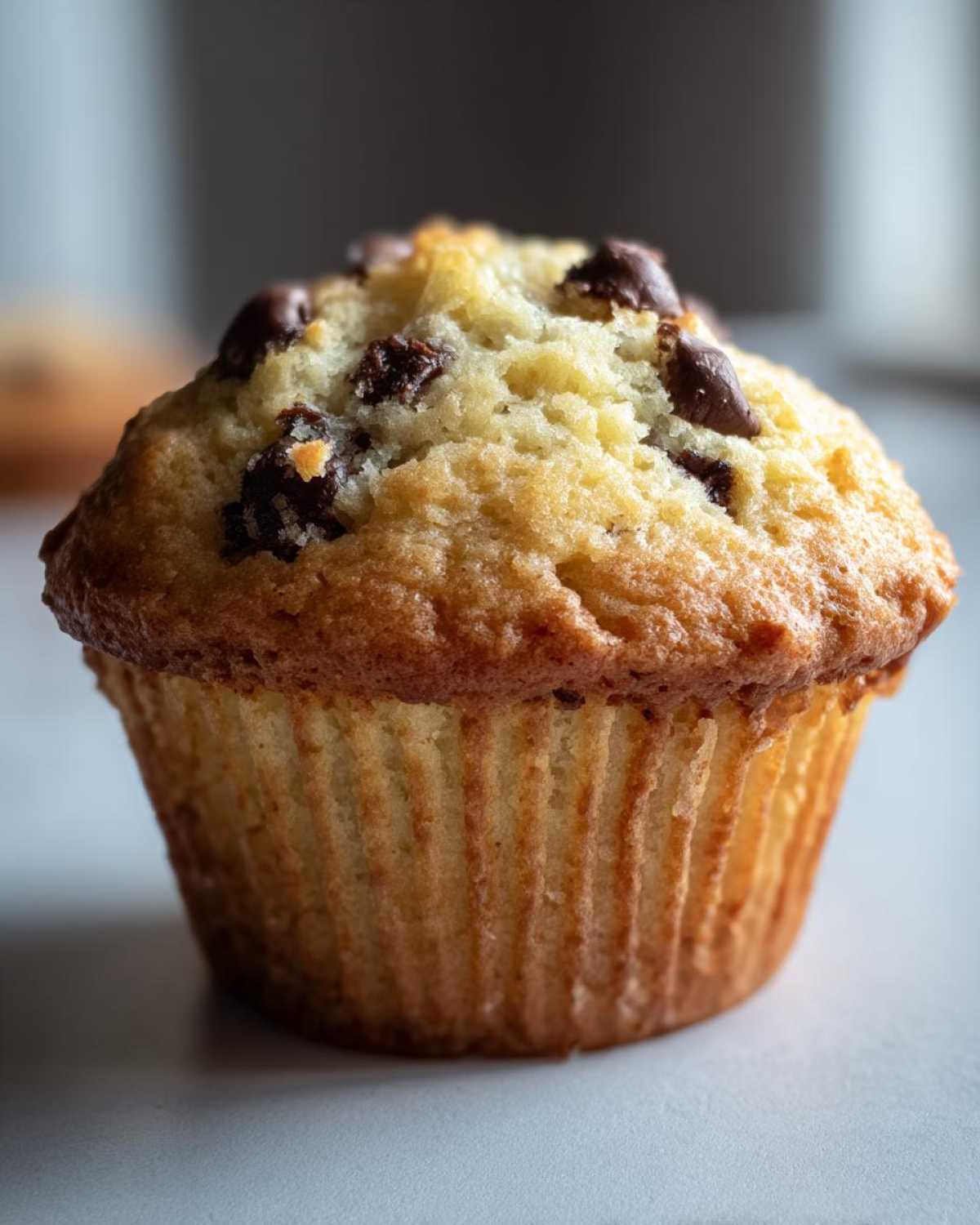 Classic chocolate chip muffins - detail 4