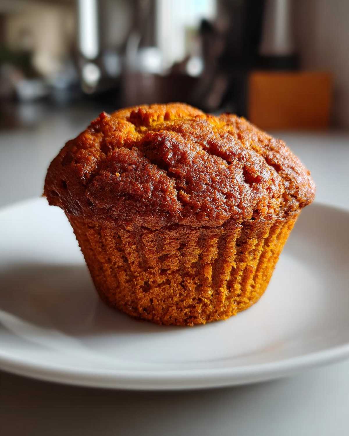 Classic pumpkin muffins - detail 2