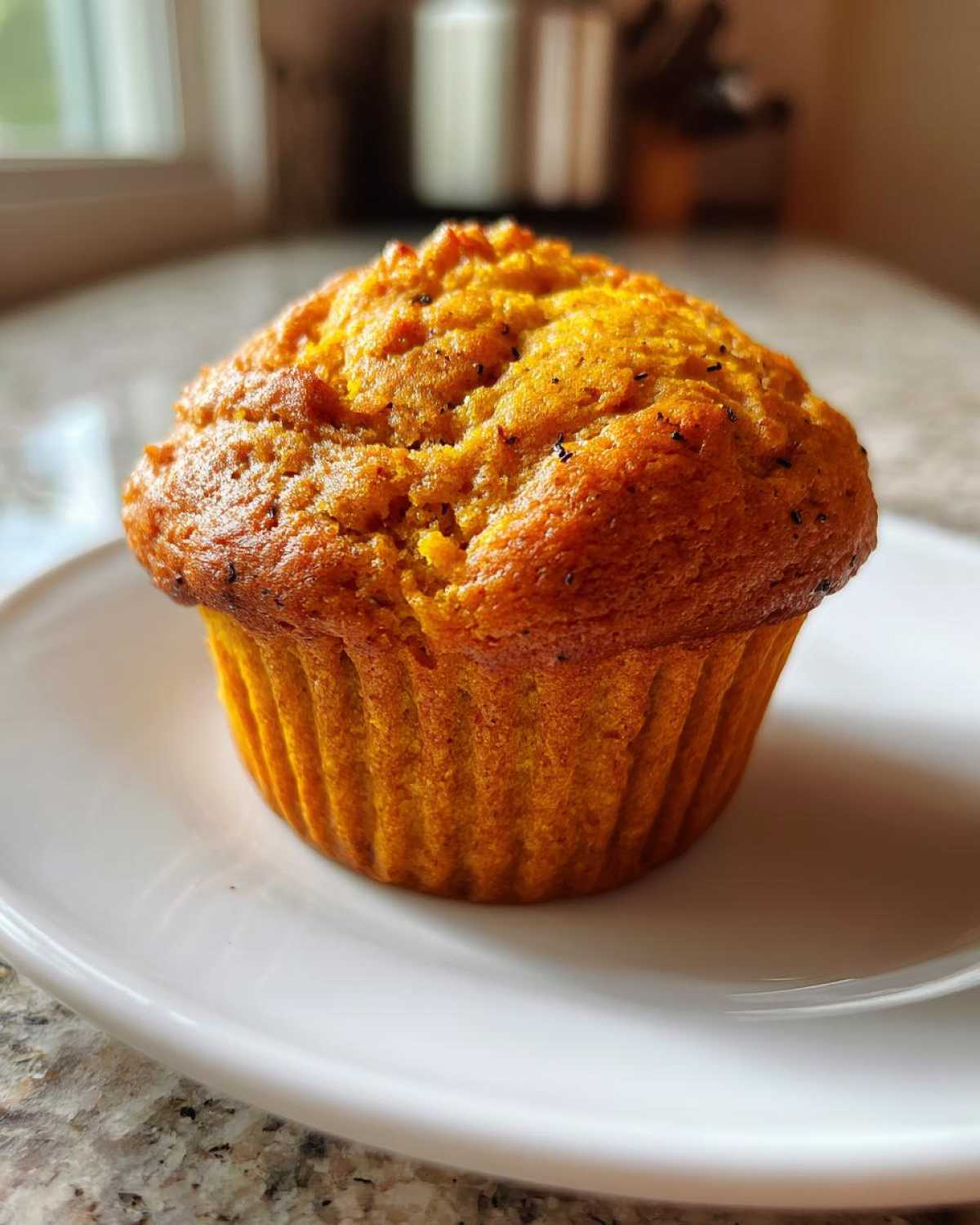Classic pumpkin muffins - detail 3