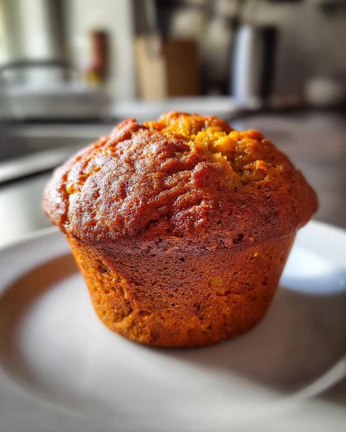 Classic pumpkin muffins - detail 4