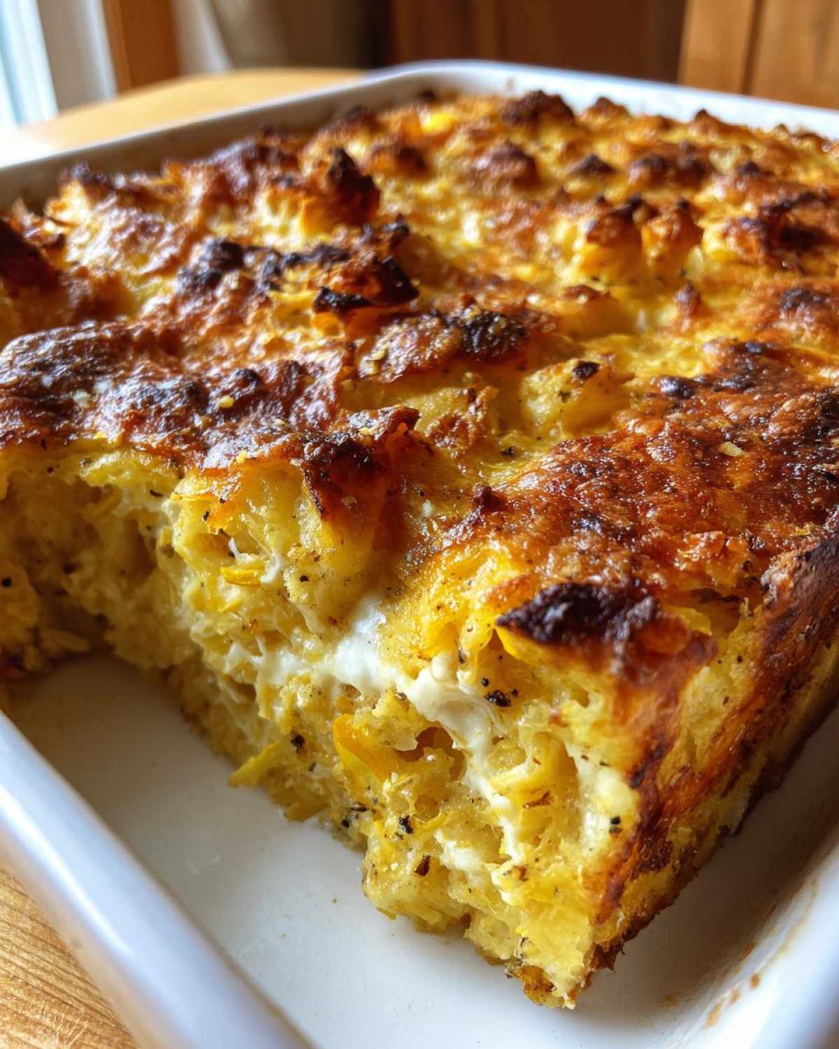 Classic squash casserole - detail 1