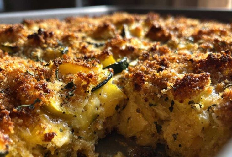 Classic squash casserole