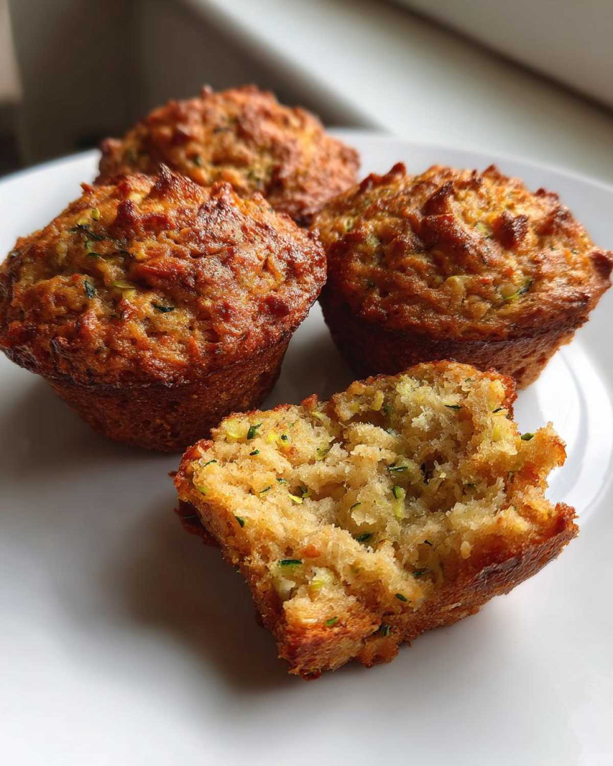 Classic zucchini muffins - detail 2