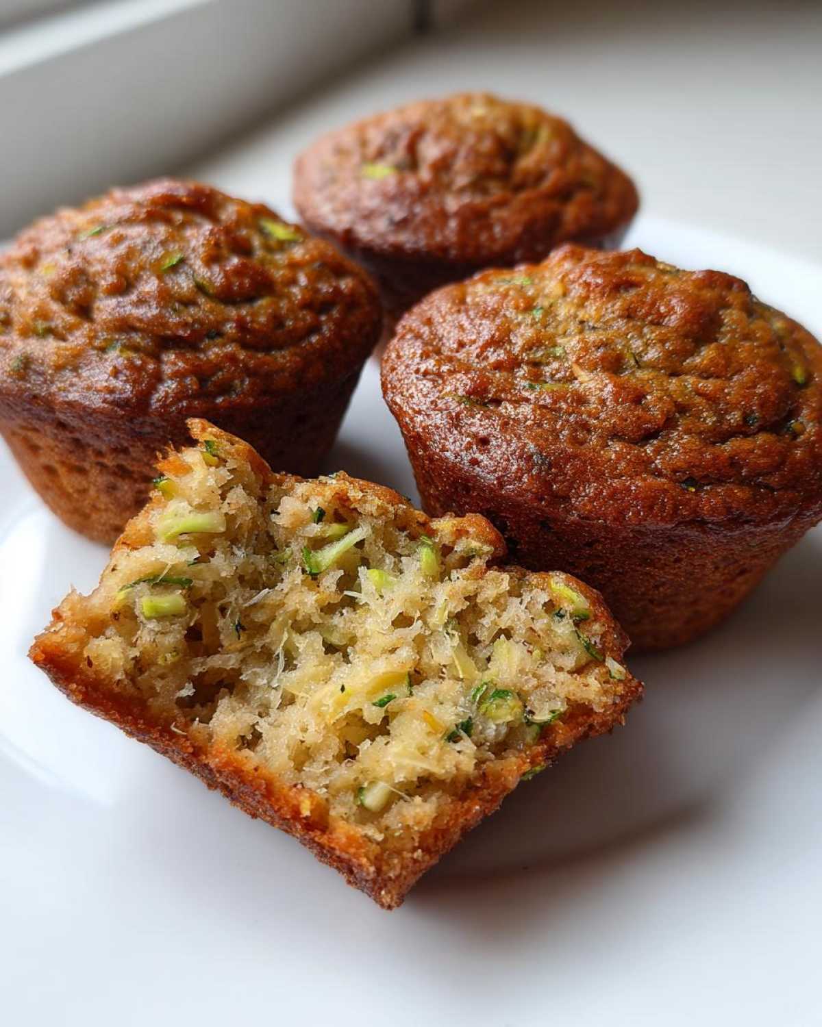 Classic zucchini muffins - detail 3