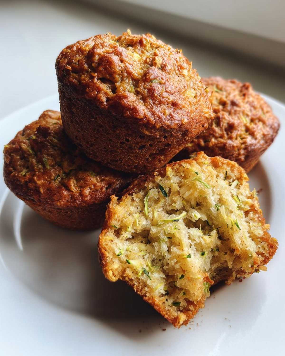 Classic zucchini muffins - detail 4