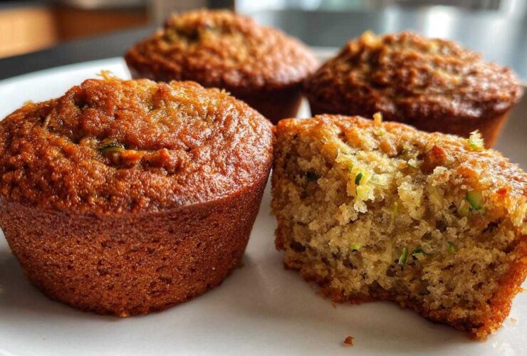 Classic zucchini muffins