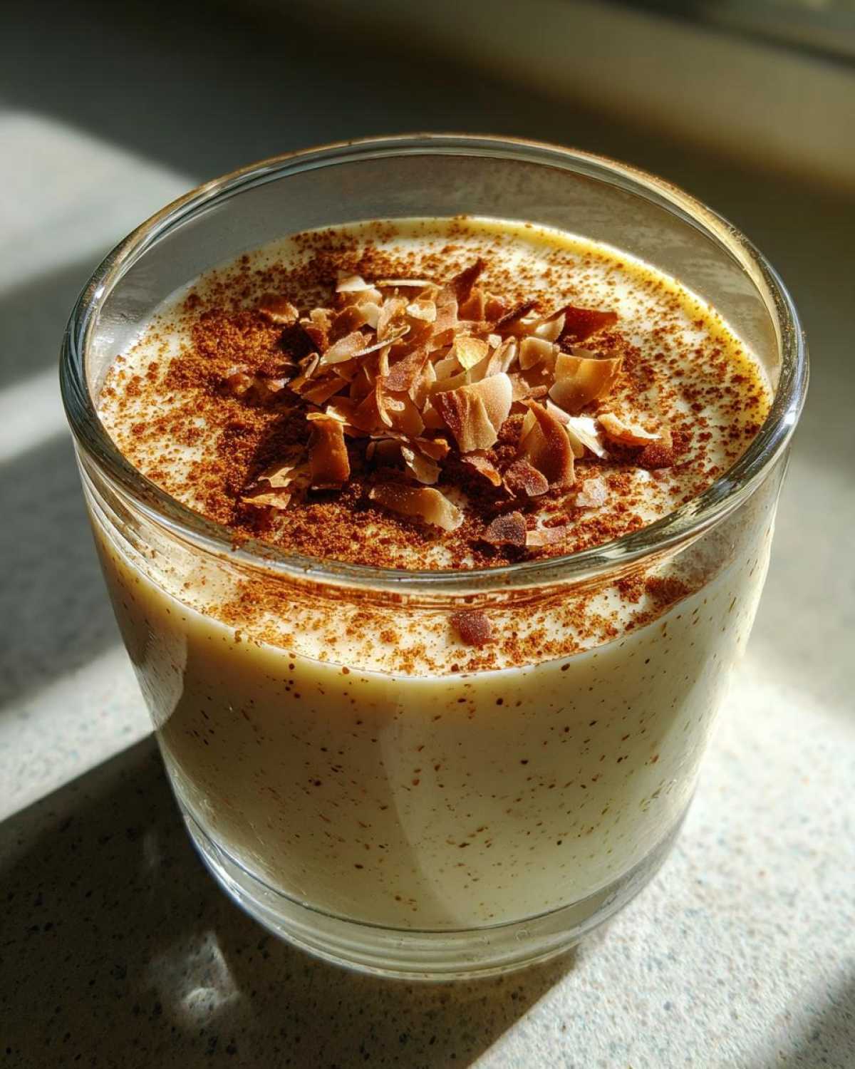 Coconut Chai Panna Cotta - detail 1