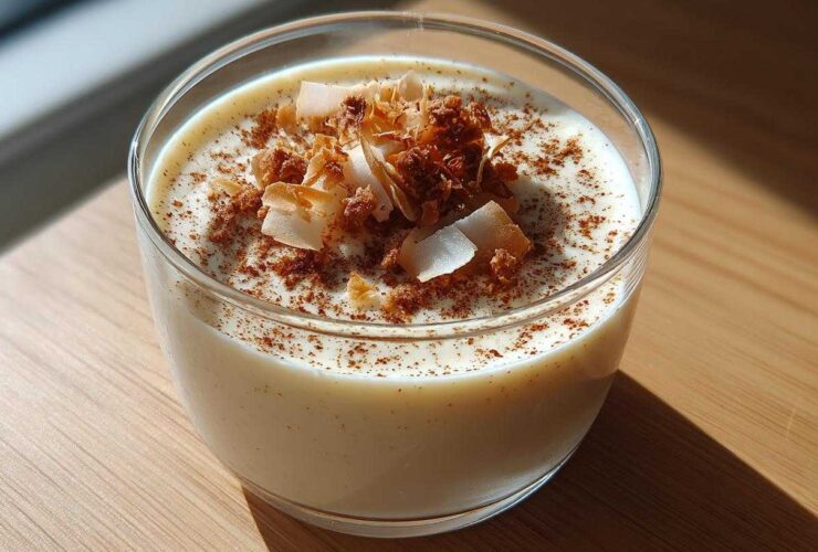 Coconut Chai Panna Cotta