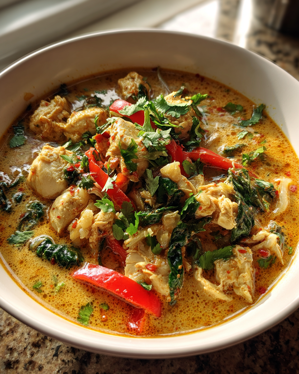 Coconut Curry Chicken Soup - detail 3