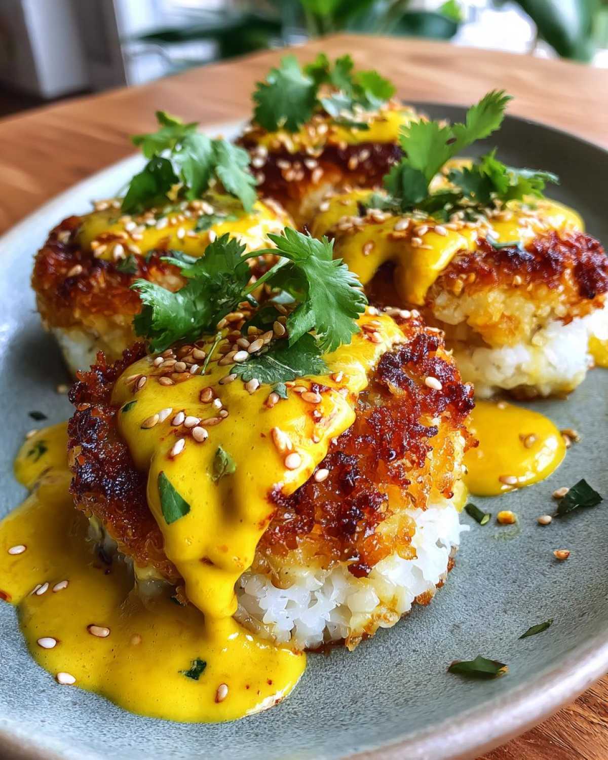 Coconut Curry Rice Cakes - detail 1