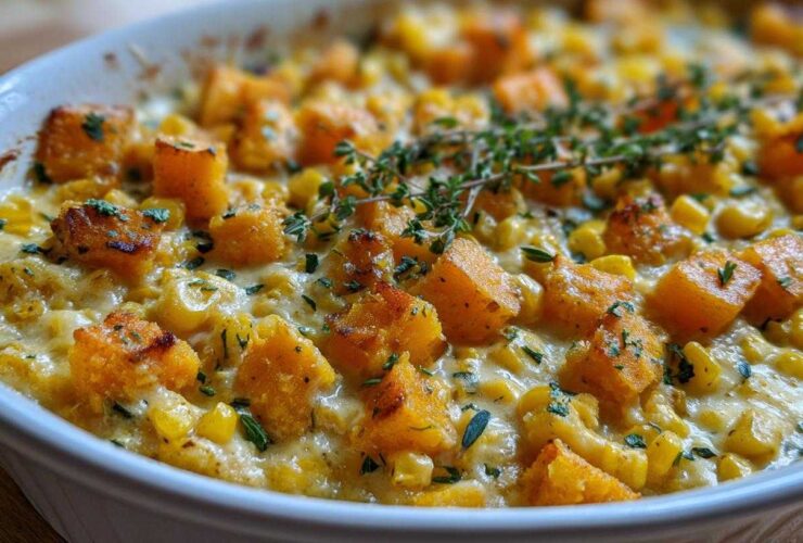 Corn and squash casserole