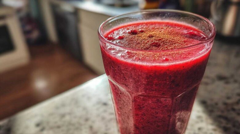 Cranberry Cinnamon Smoothie