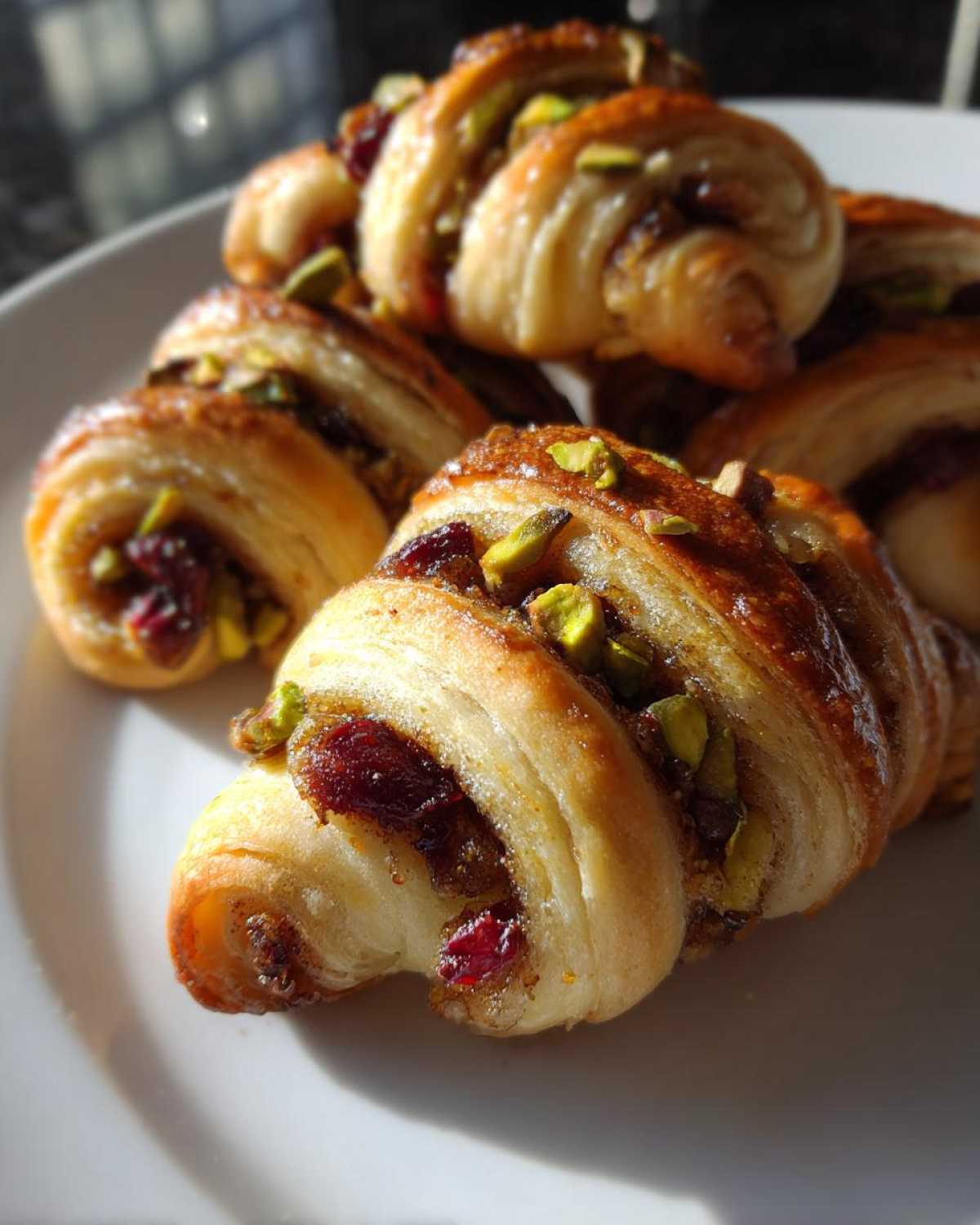 Cranberry Pistachio Rugelach - detail 1