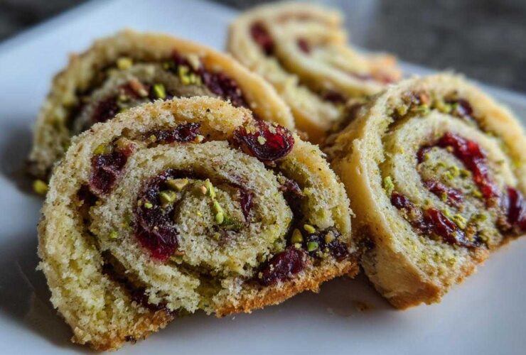 Cranberry Pistachio Rugelach
