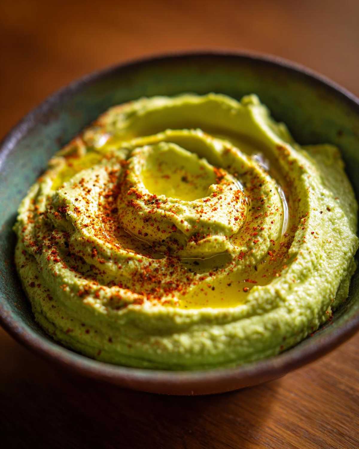 Creamy Avocado Hummus Dip - detail 2