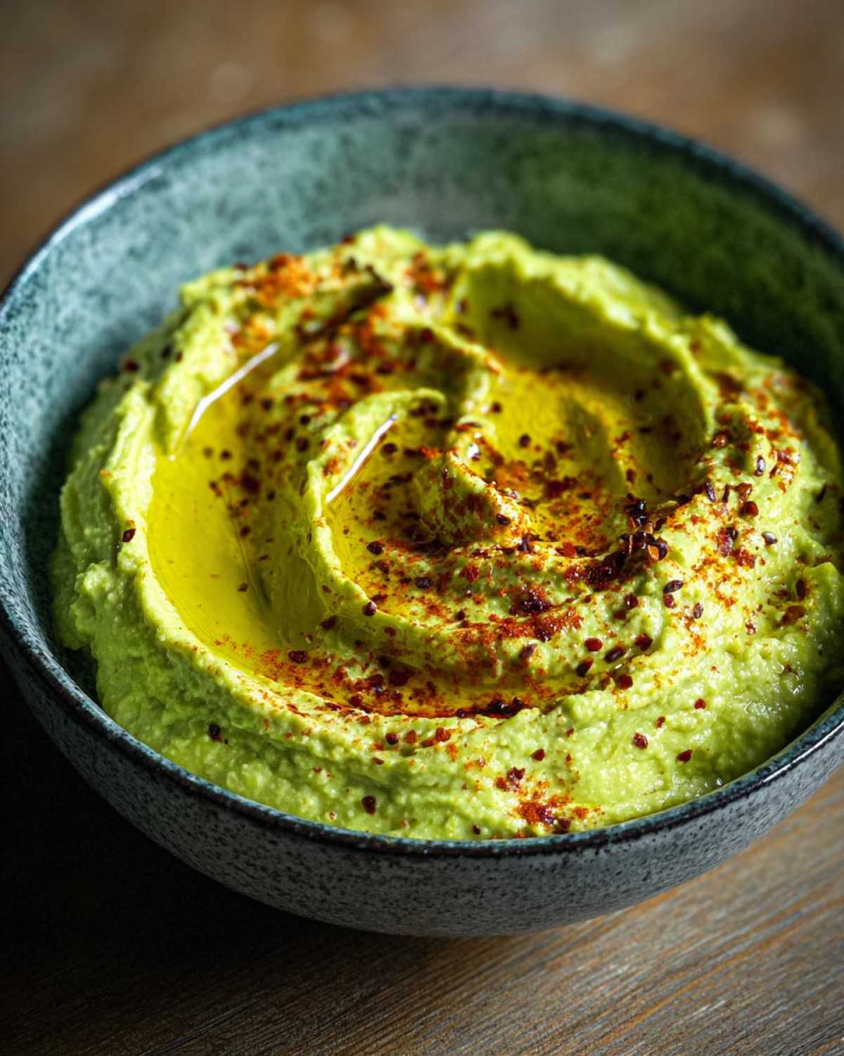 Creamy Avocado Hummus Dip - detail 3