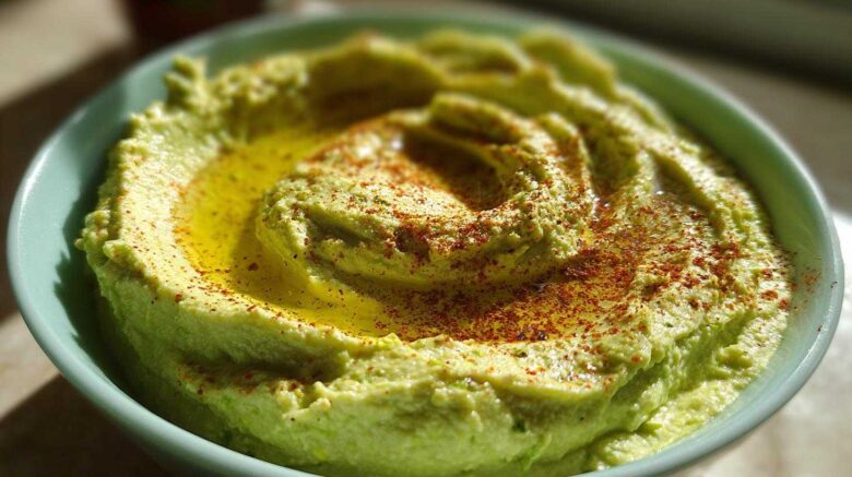 Creamy Avocado Hummus Dip