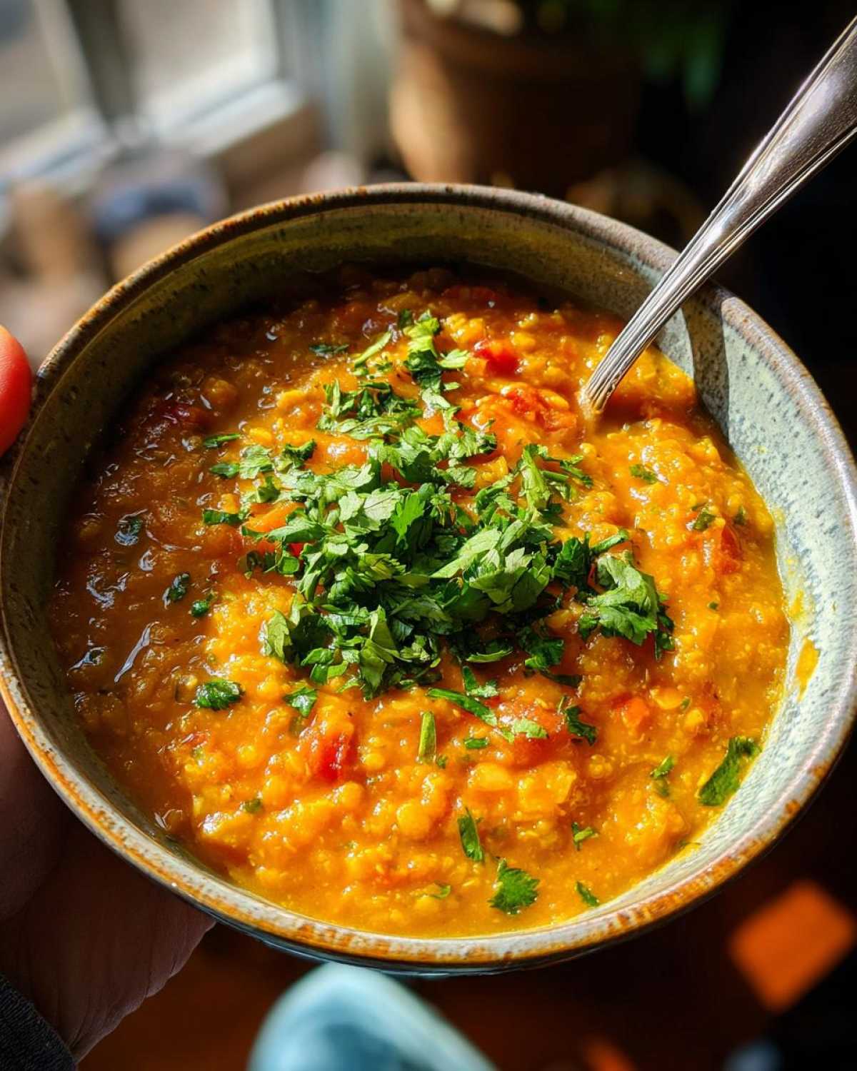 Creamy Coconut Pumpkin Dal - detail 1