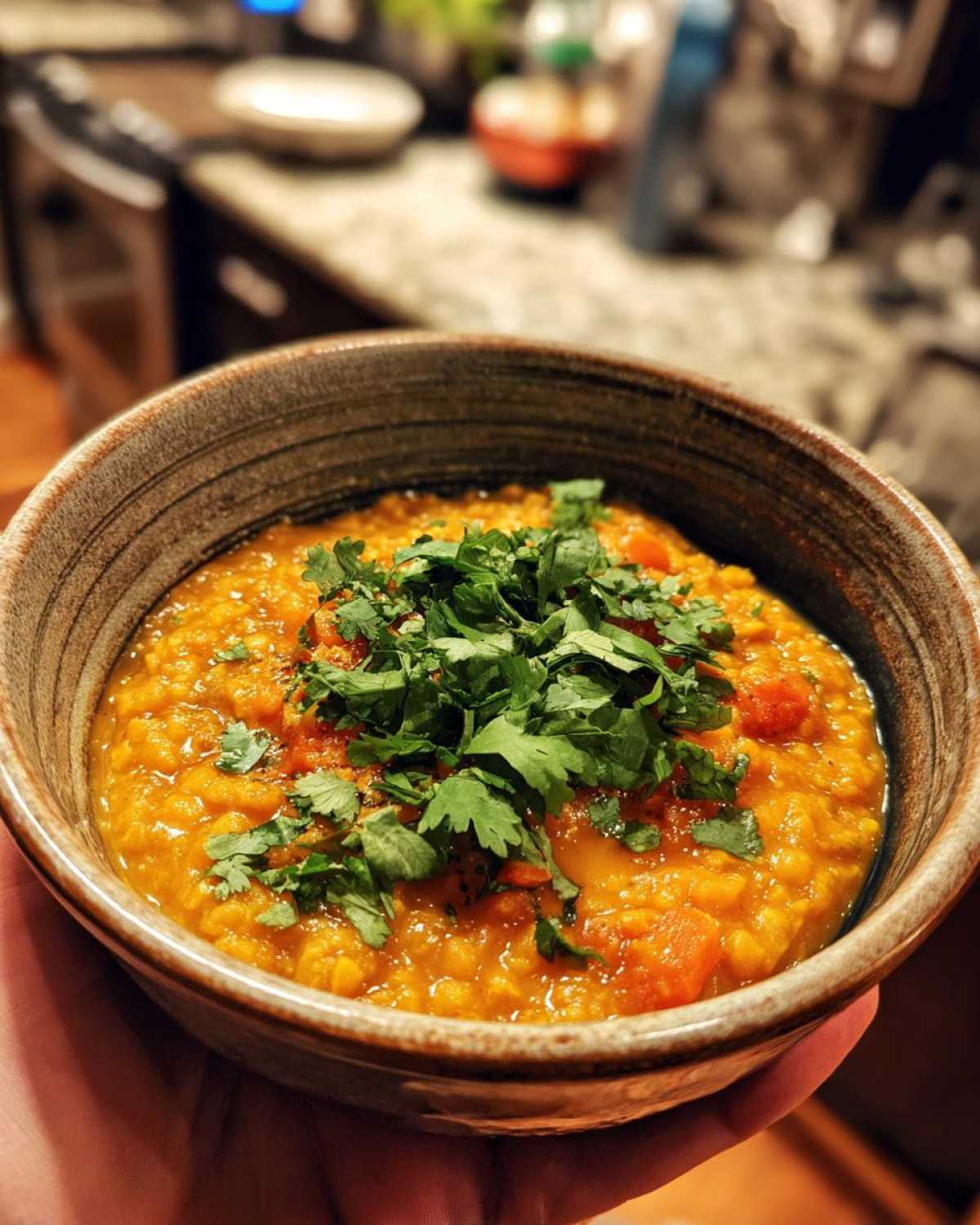 Creamy Coconut Pumpkin Dal - detail 4