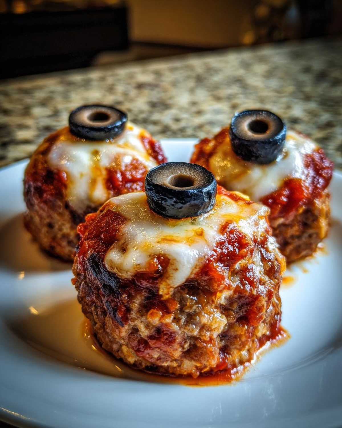 Creepy Eyeball Meatballs - detail 1