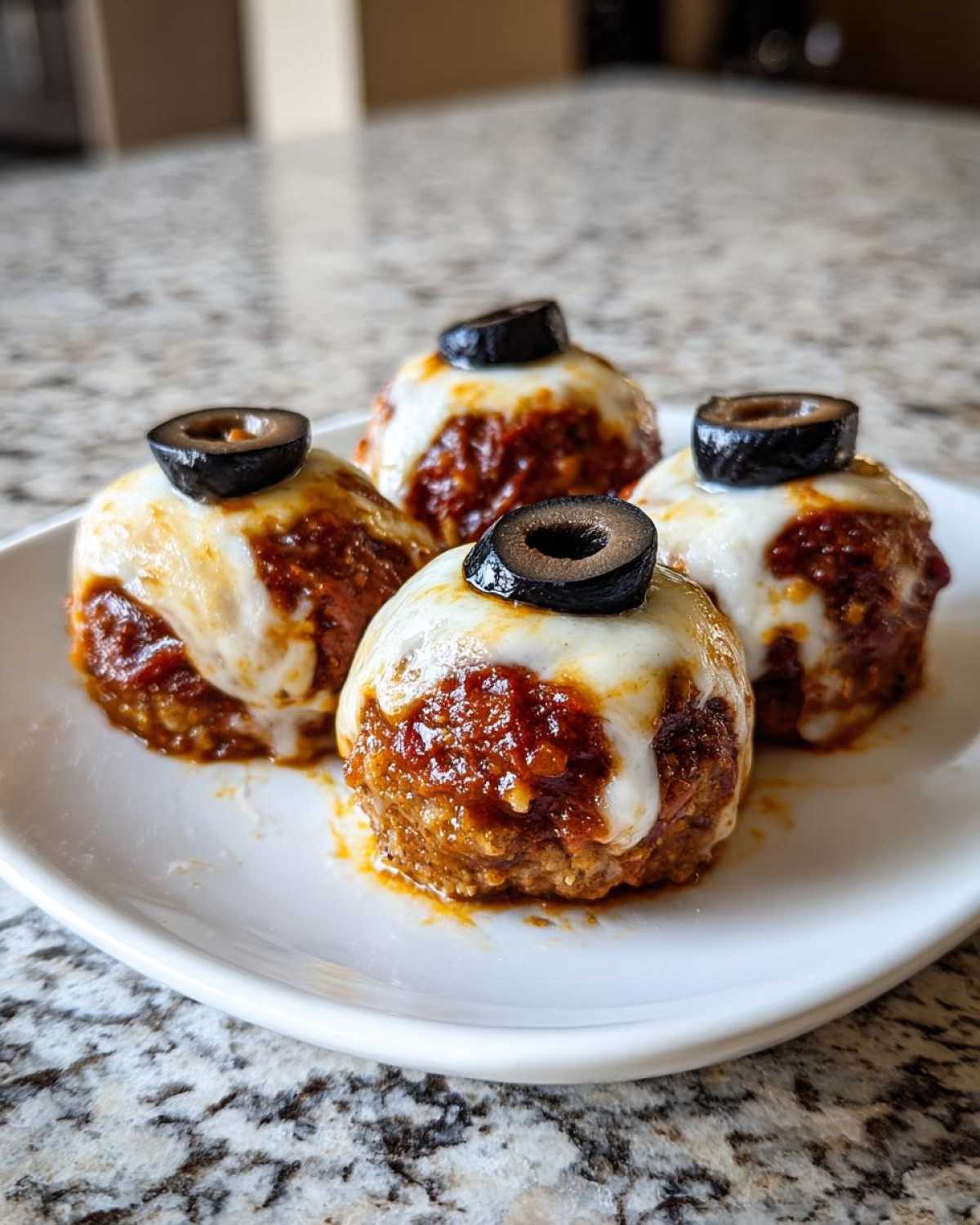 Creepy Eyeball Meatballs - detail 4