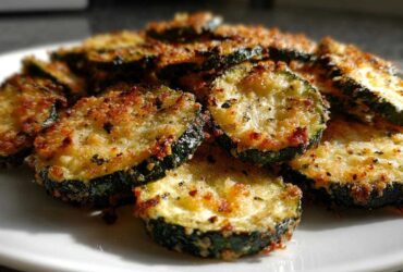 Crispy Parmesan Zucchini Chips