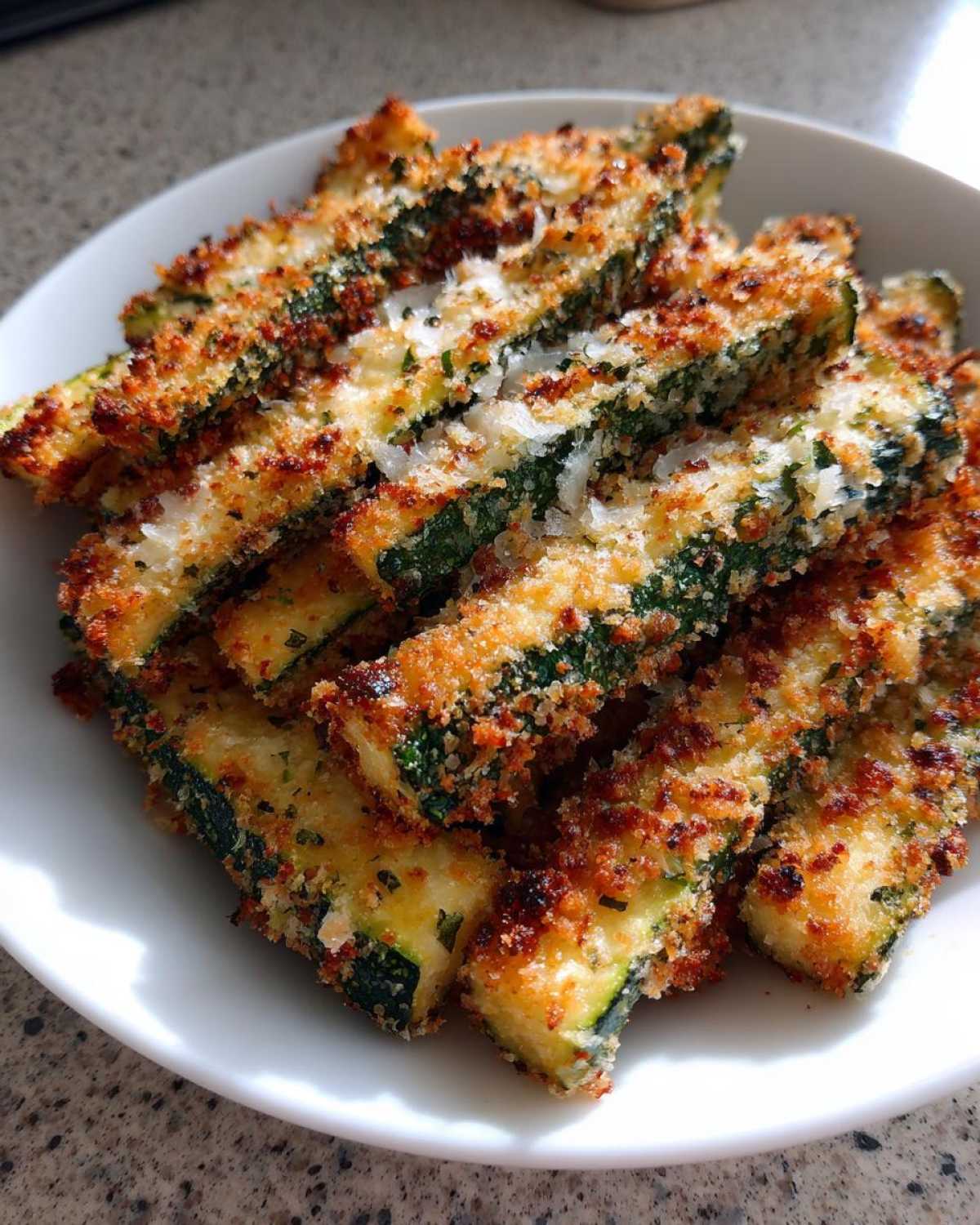 Crispy Parmesan Zucchini Fries - detail 1