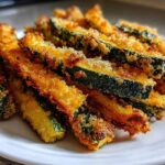 Crispy Parmesan Zucchini Fries