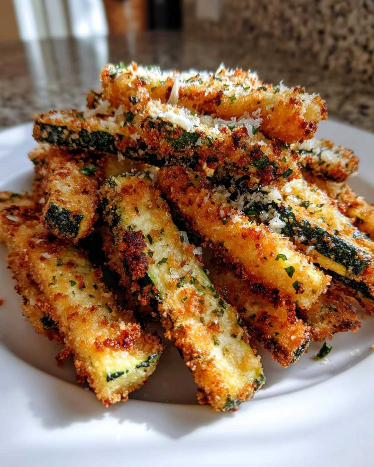 Crispy Parmesan Zucchini Fries - detail 2