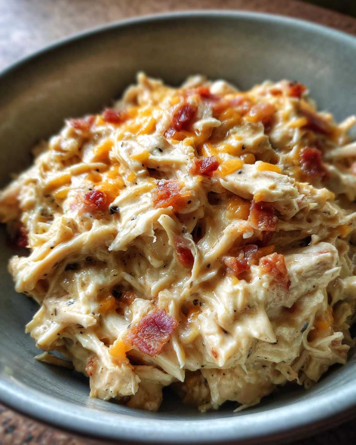 Crockpot Crack Chicken (Bacon Cheddar Ranch) - detail 1