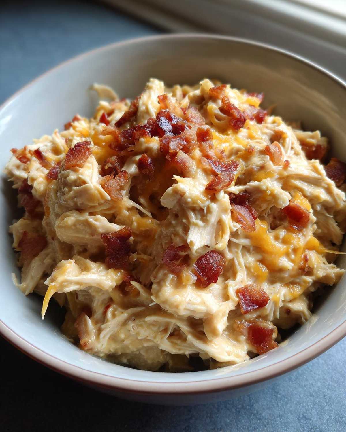 Crockpot Crack Chicken (Bacon Cheddar Ranch) - detail 2