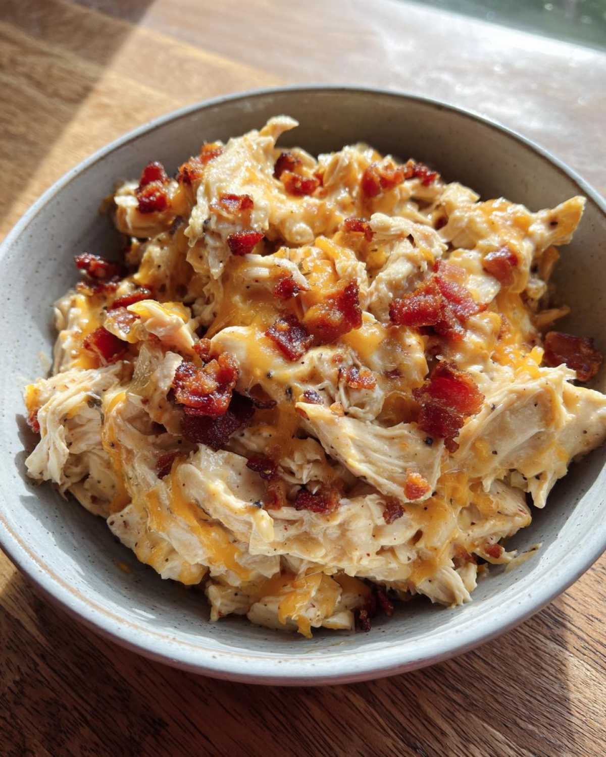 Crockpot Crack Chicken (Bacon Cheddar Ranch) - detail 3