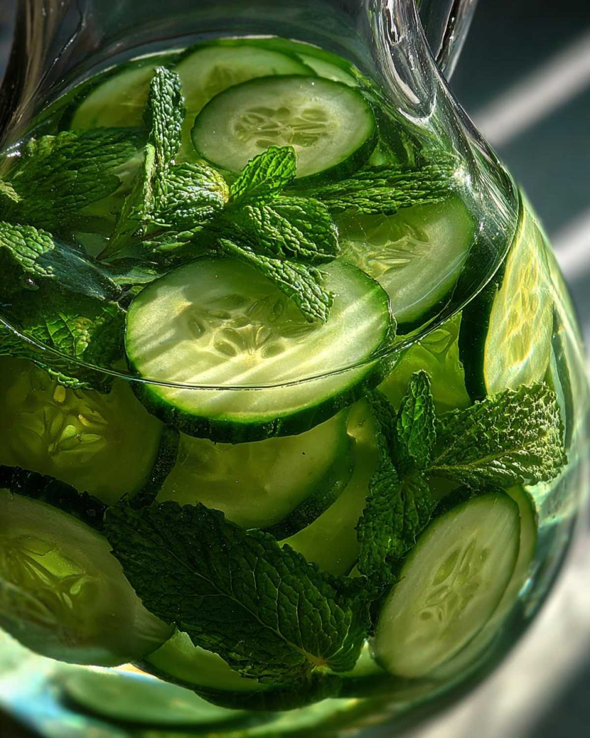 Cucumber Mint Detox Water - detail 1