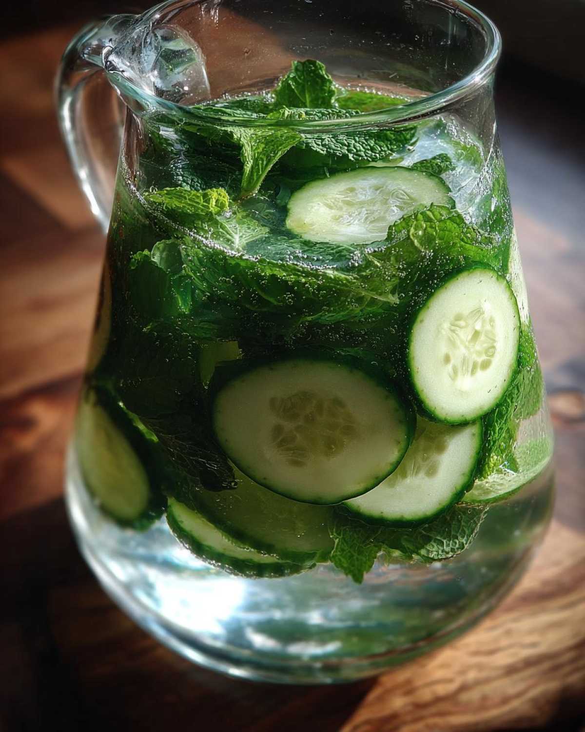 Cucumber Mint Detox Water - detail 4