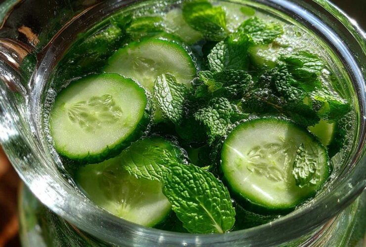 Cucumber Mint Detox Water