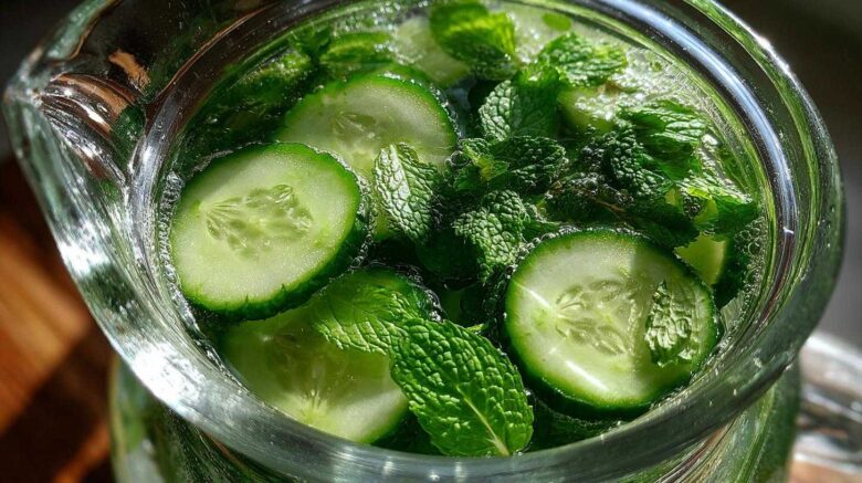 Cucumber Mint Detox Water
