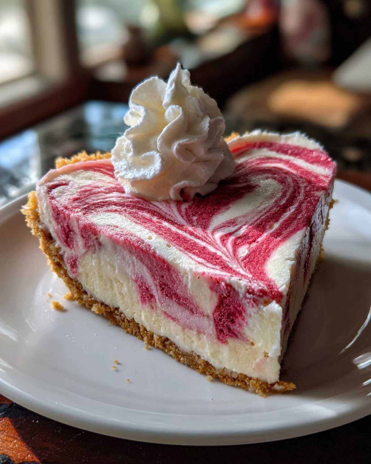 Cupid’s Pink Velvet Heart Tart - detail 1