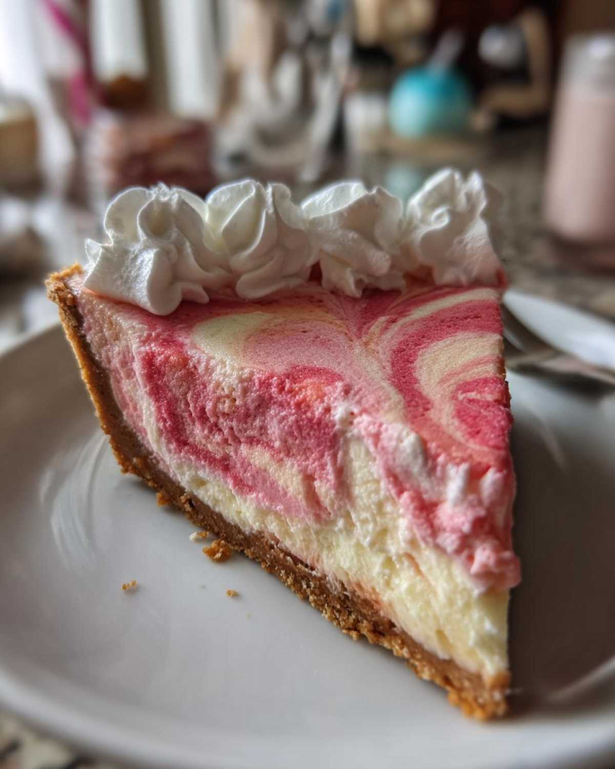 Cupid’s Pink Velvet Heart Tart - detail 4