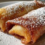 Deep-Fried Nutella Spring Rolls