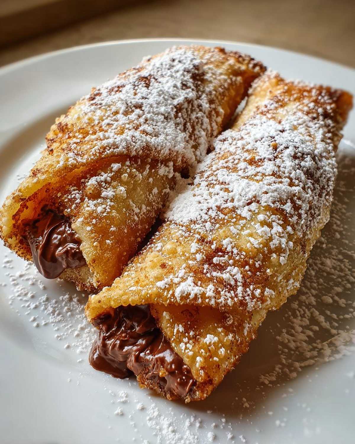 Deep-Fried Nutella Spring Rolls - detail 2