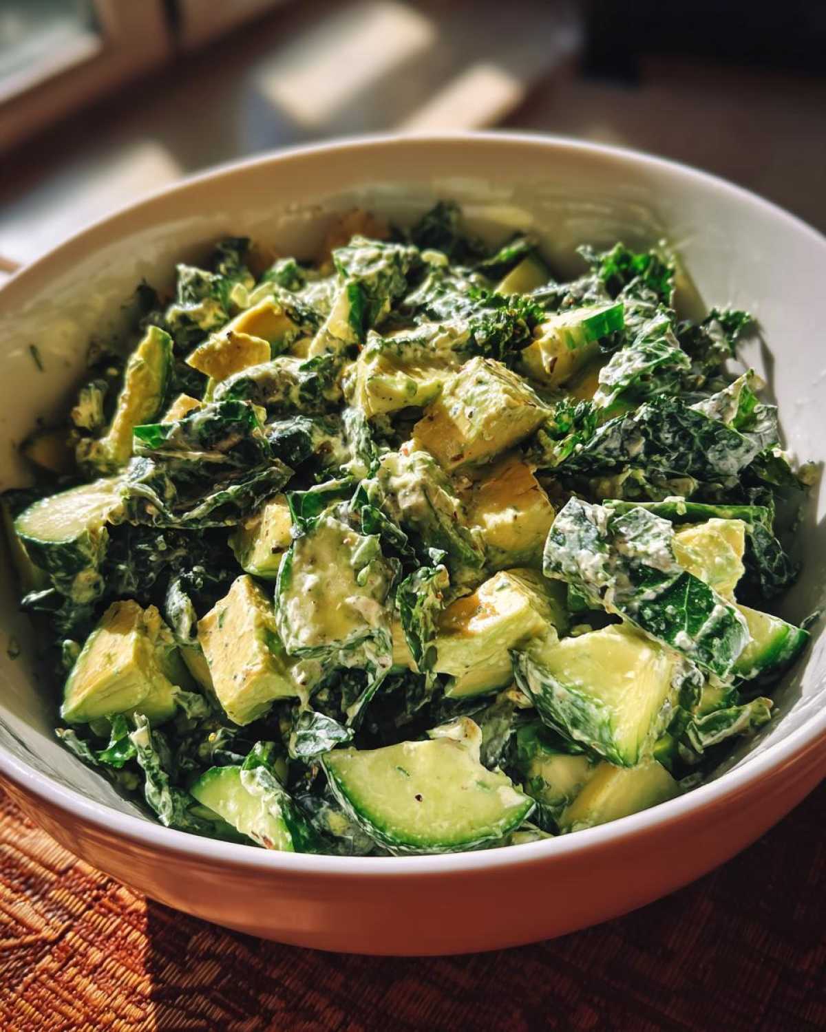 Detox Green Goddess Salad - detail 3