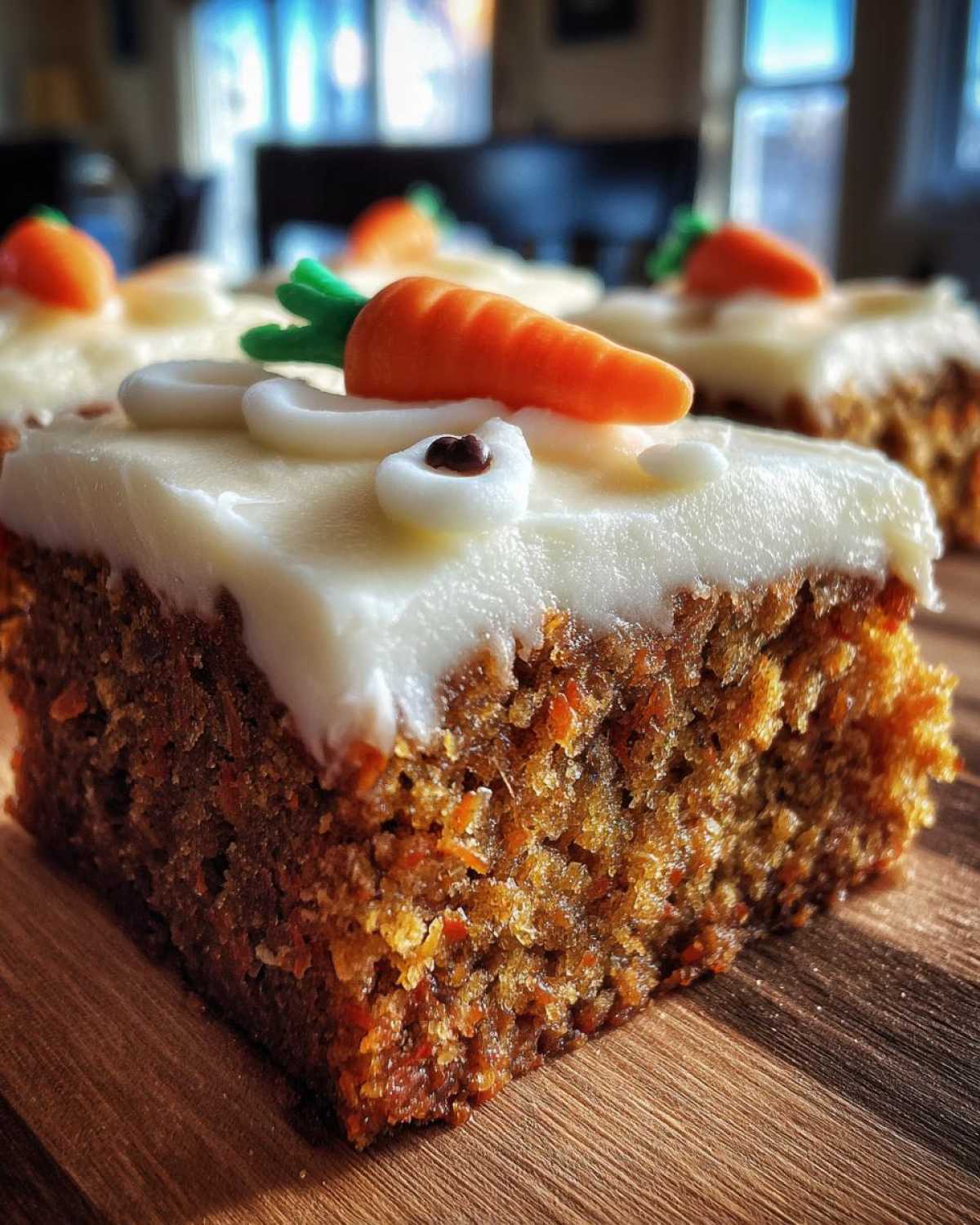 Easter Bunny Carrot Cake Bars - detail 3