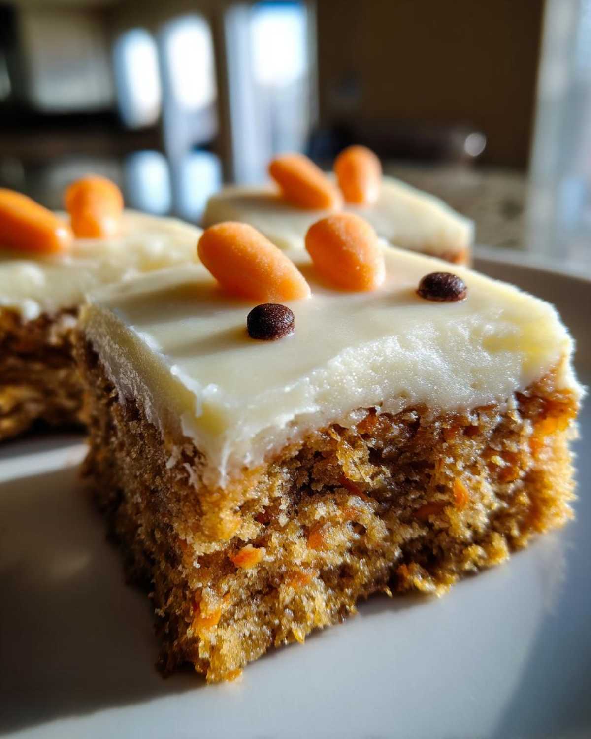 Easter Bunny Carrot Cake Bars - detail 4
