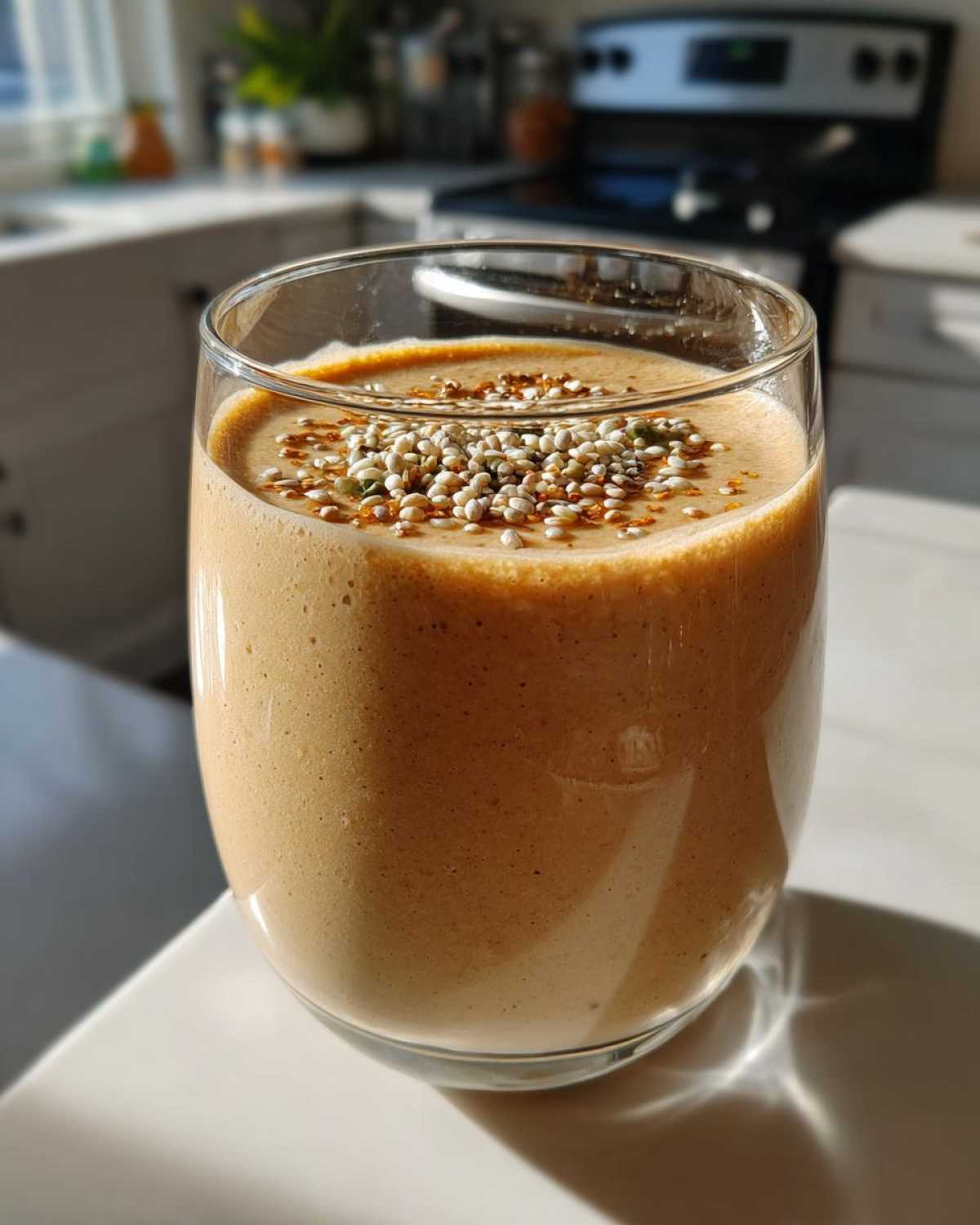 Eggless Protein Smoothie with Peanut Butter - detail 4