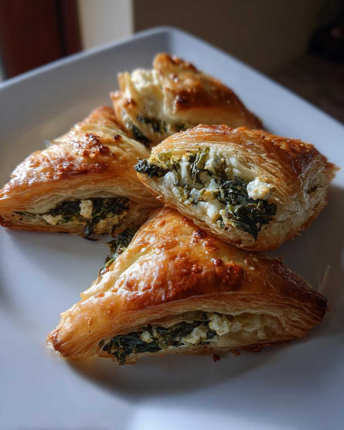 Feta Spinach Artichoke Puff Pastry Bites - detail 1