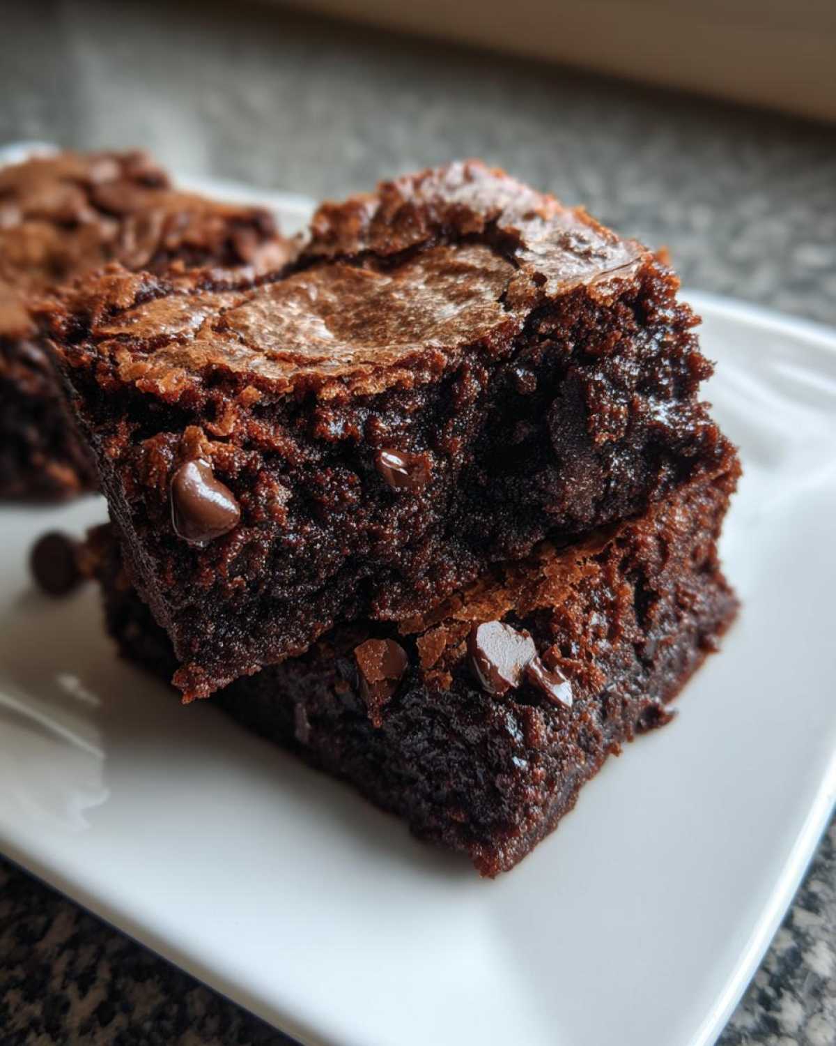 Fudgy Avocado Brownies - detail 1