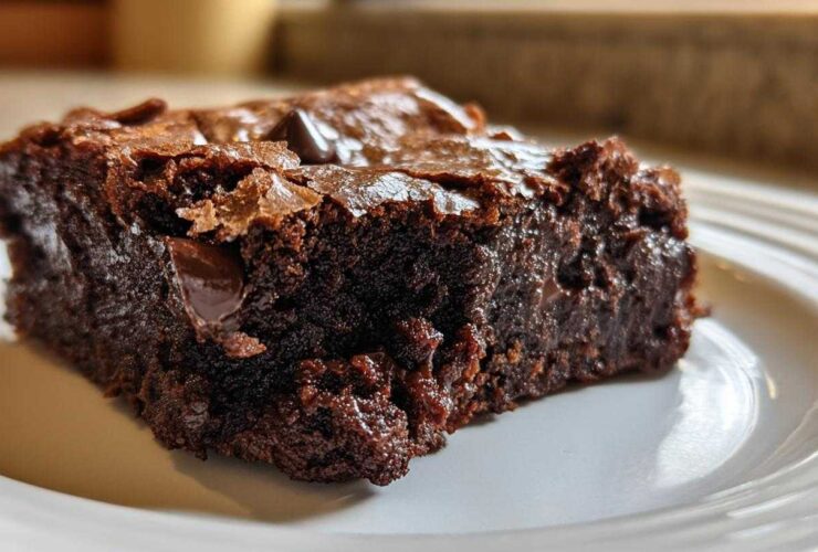 Fudgy Avocado Brownies